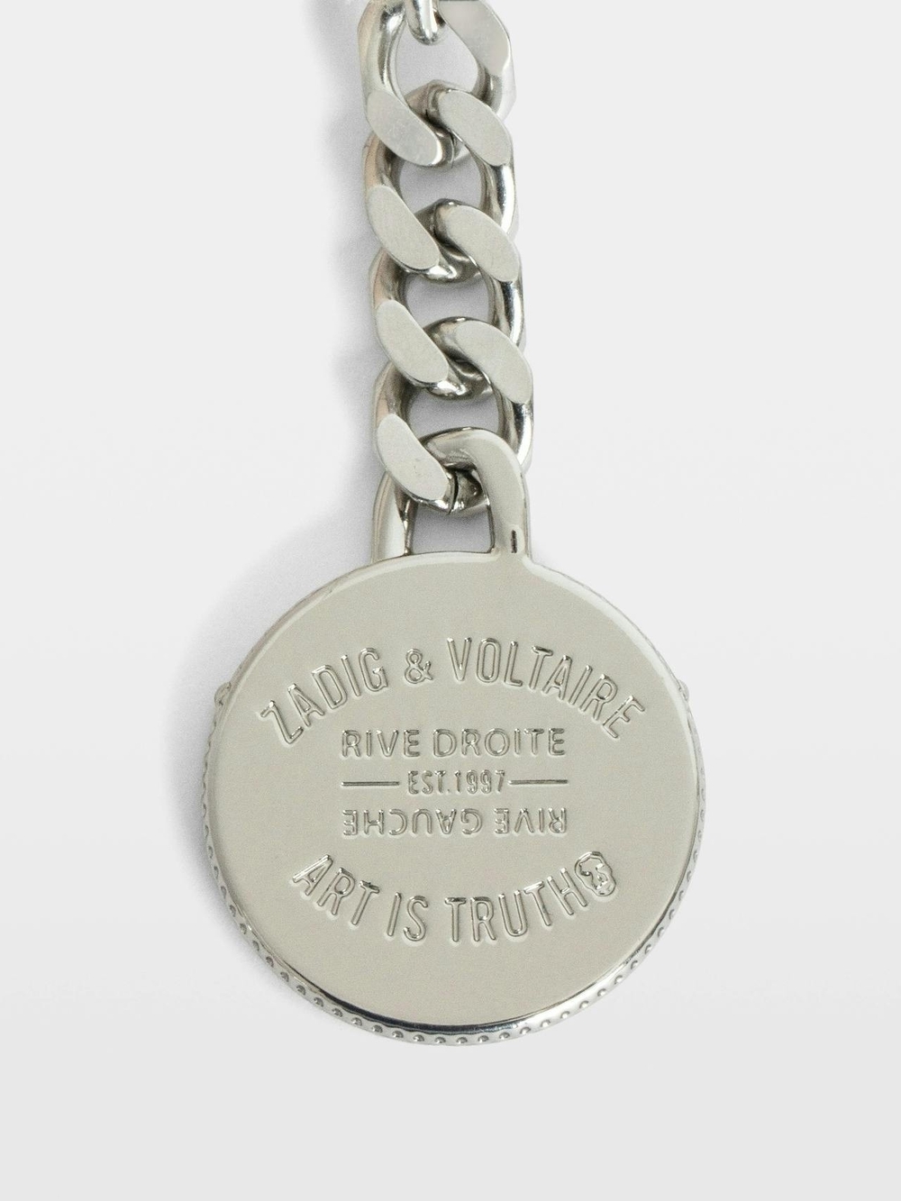 ZADIG & VOLTAIRE SUNNY MOODY GRAPHITTI CARD HOLDER - Picture 3 of 3